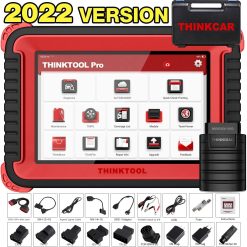 thinkcar THINKTOOL PRO Bi-Directional OBD2 Scanner Full Systems Diagnostic Scan Tool,31+ Reset Functions Key Matching, Variant Coding, AutoAuth for FCA SGW, 2 Years Free Update