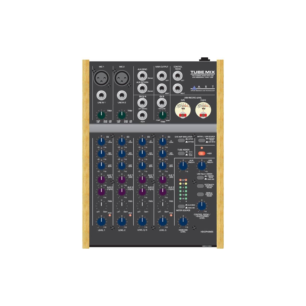 Art TubeMix 5-Channel USB Mixer - Image 6