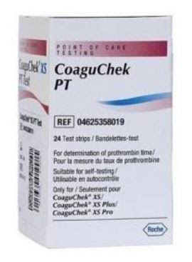 Roche 7797826160, CoaguChek – Xs PT Test Strips – 24