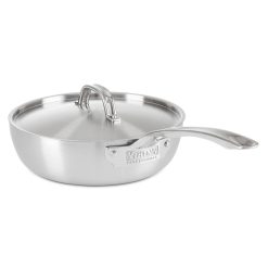 Viking Professional 5-Ply 3-Quart Stainless Steel Saucier