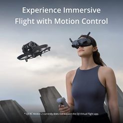 Alternative view of DJI Avata Explorer Combo, First-Person View Drone with Camera 4K, Super-Wide 155?? FOV, Includes New RC Motion 2 and Goggles Integra Black, FAA Remote ID Compliant